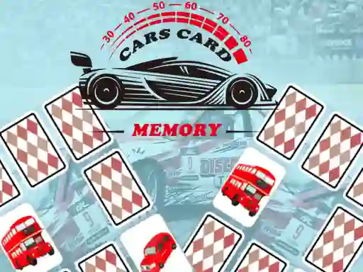 Spel Cars Card Memory online