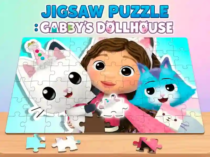 Spel Jigsaw Puzzle: Gabby's Dollhouse online