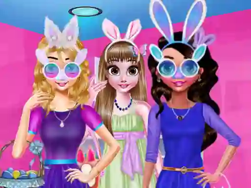 Spel Funny Easter Girls online