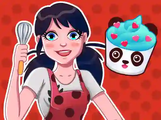Spel Miraculous Cupcake maker online