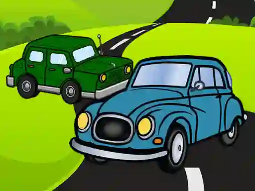 Spel Cartoon Car Jigsaw online