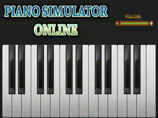 Spel Piano simulator online online
