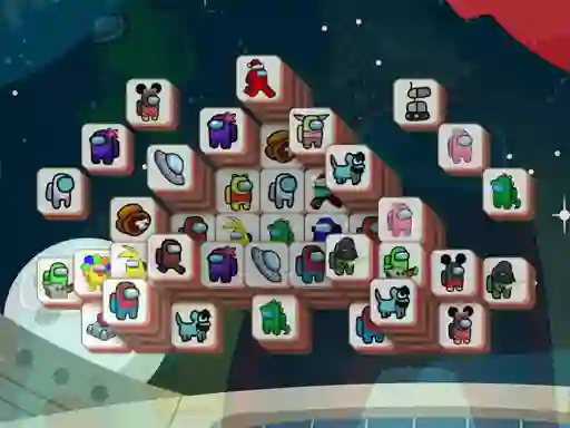 Spel Among Mahjong Tiles online