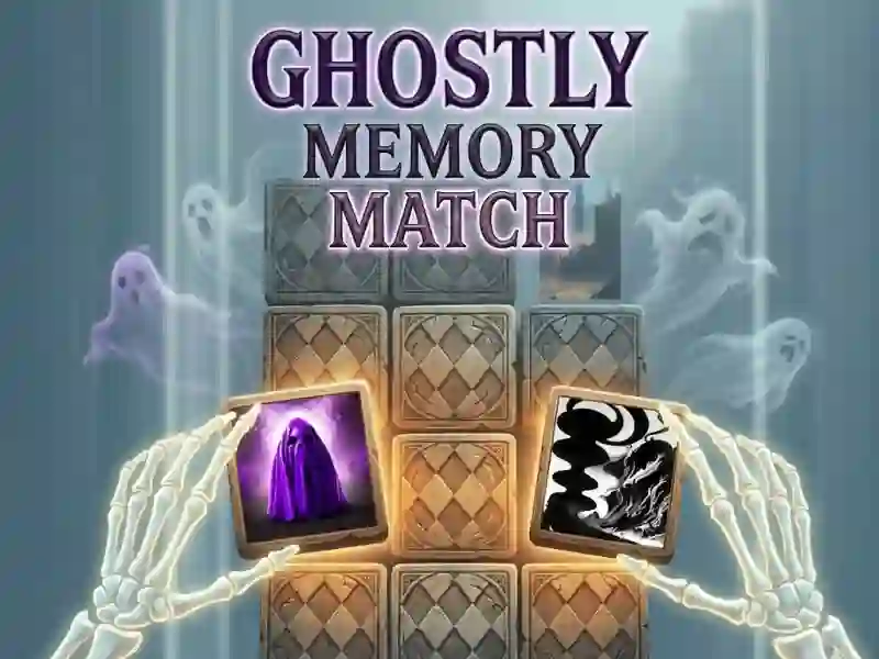 Spel Ghosts Memory Match online