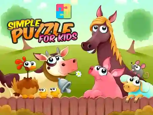 Spel Simple Puzzle For Kids online