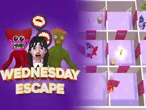 Spel Escape Wednesday online