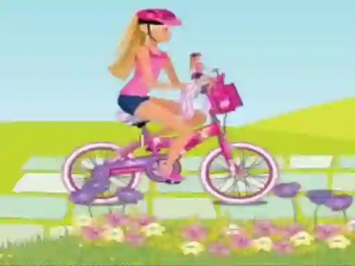 Spel BARBIE RIDES A BIKE online