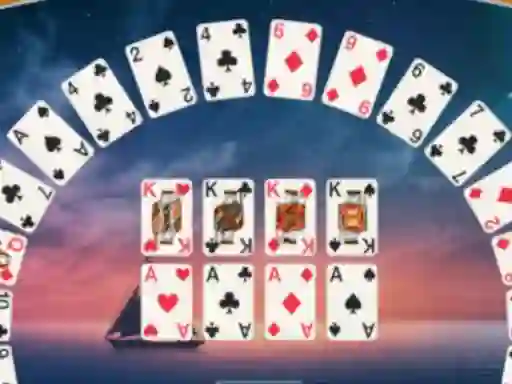 Spel Crescent Solitaire online