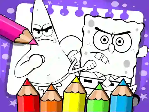 Spel Sponge Bob Coloring Book online