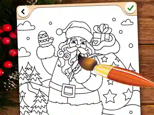 Spel Christmas Coloring Game online