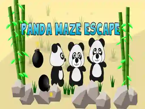 Spel Panda Maze Escape online