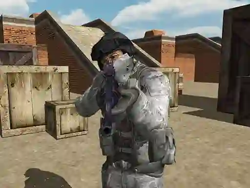 Spel Counter City Strike Commando Action online