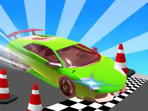 Spel Car Stunt Races Mega Ramps online