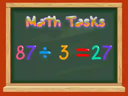 Spel Math Tasks True or False online