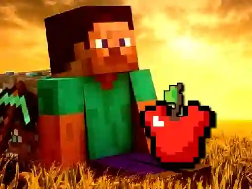 Spel Mineblox Apple Shooter online