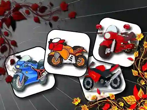Spel Cartoon Motorbikes Memory online