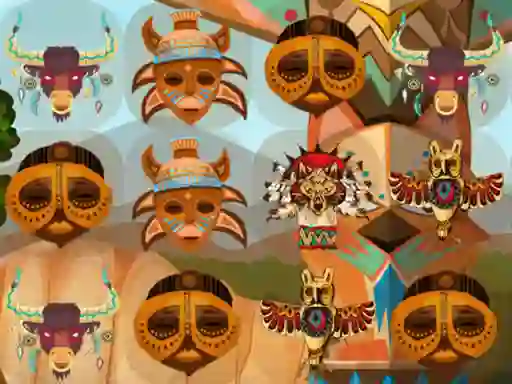 Spel Totem Match 3 online