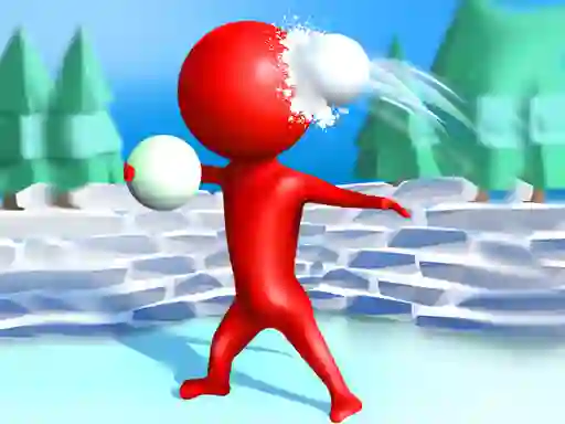 Spel StickMan Snow Fight online
