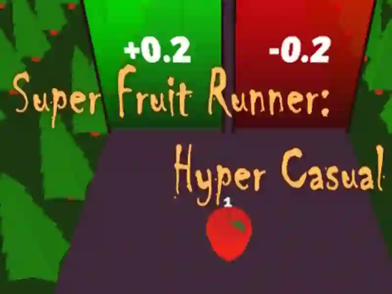 Spel Super Fruit Runner: Hyper Casual online