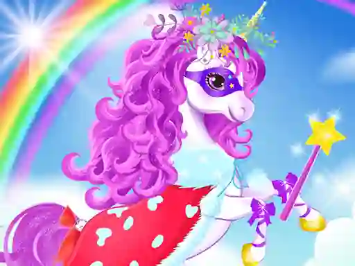 Spel Baby unicorn dress up online