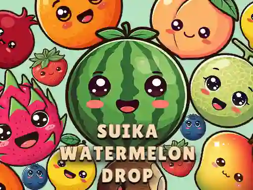 Spel Suika Watermelon Drop online