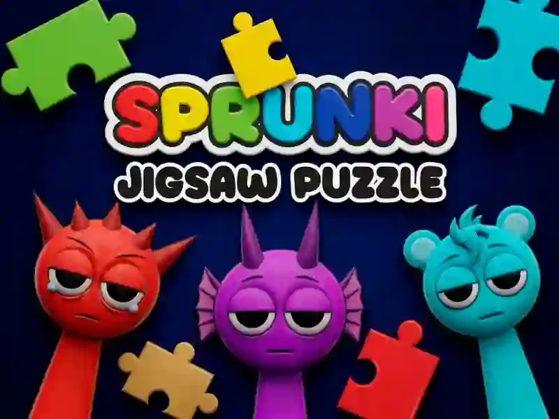 Spel Sprunki Jigsaw Puzzle online