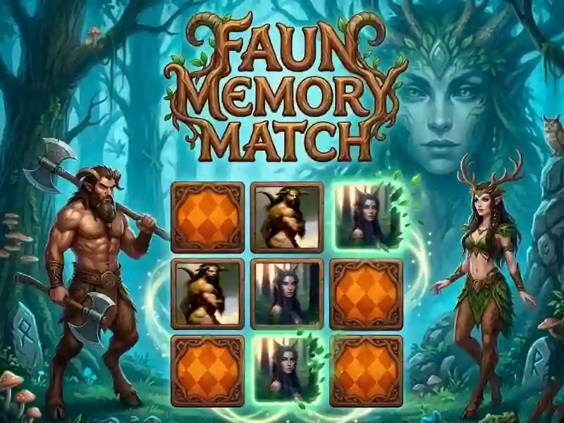 Spel Faun Memory Match online