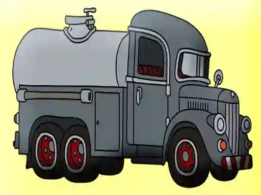 Spel Tank Trucks Coloring online