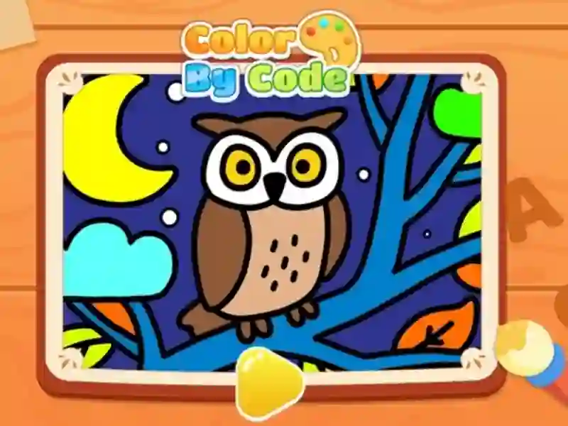 Spel Color By Code: Night Owl online