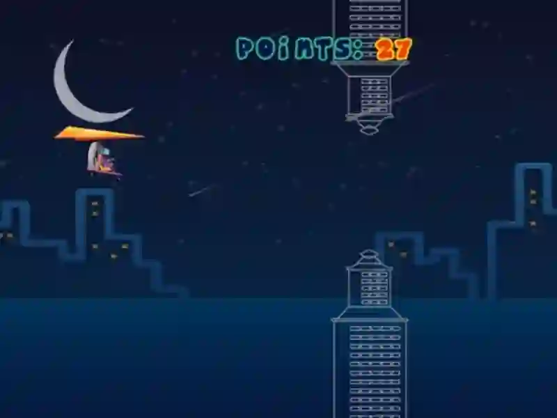 Spel Midnight Sky Runner online