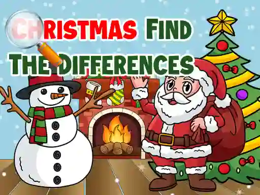 Spel Christmas Find The Differences online