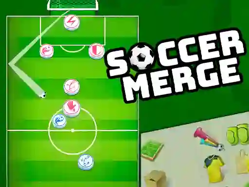 Spel Soccer Merge online