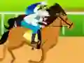 Spel Horse racing typing online