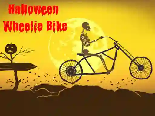 Spel Halloween Wheelie Bike online