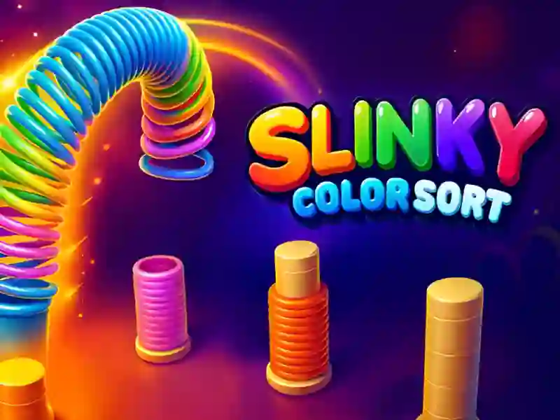 Spel Slinky Color Sort online