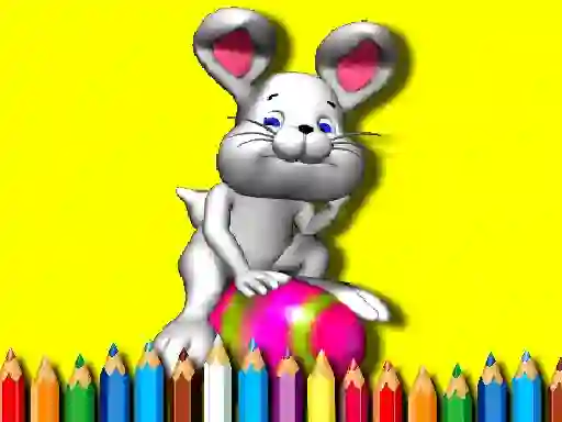 Spel Back To School: Easter Coloring Book online