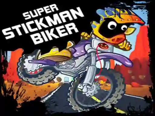 Spel Super Stickman Biker online