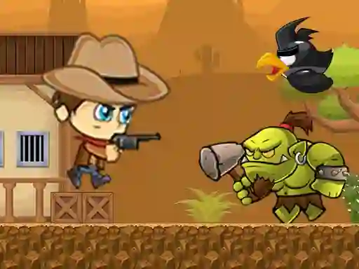 Spel Super Cowboy Running online
