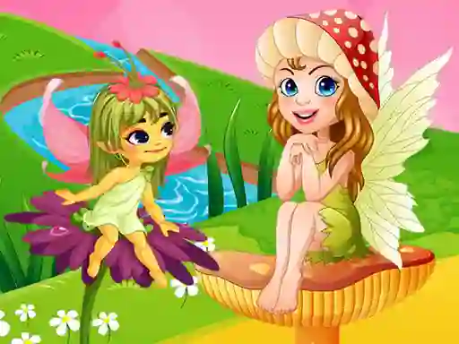 Spel Pretty Princesses Jigsaw online