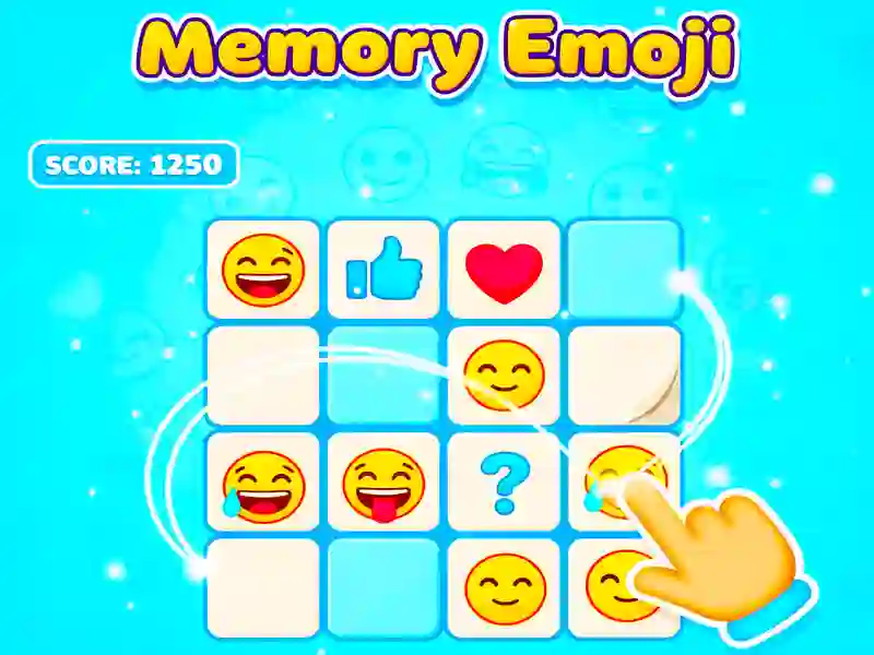 Spel Memory Emoji online