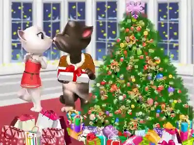 Spel Angie Winter Fashion Tree online