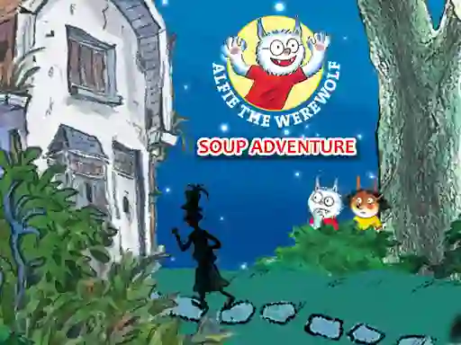 Spel Alfie The Werewolf: Soup Adventure online