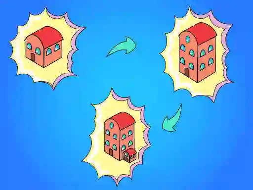 Spel Idle Merge City online