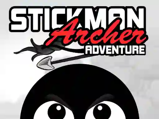 Spel Stickman archer adventure online