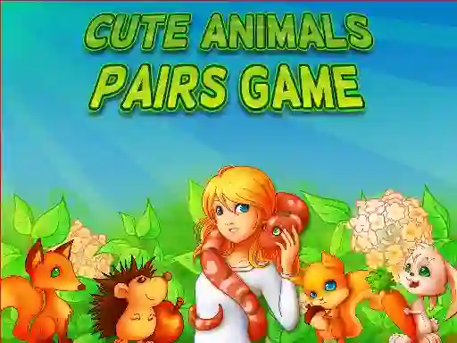 Spel Cute Animals Pairs Game online