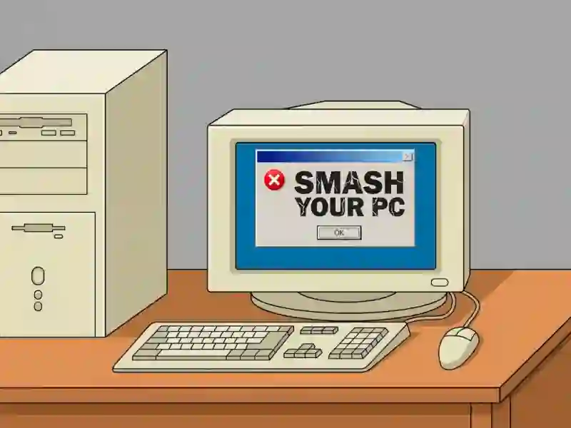 Spel Smash Your PC online