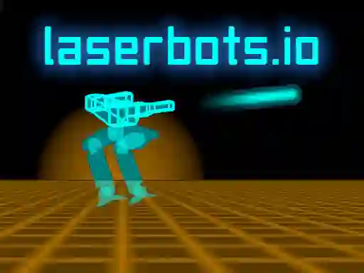 Spel Laserbots.io online