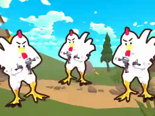 Spel Chicken shooter io online