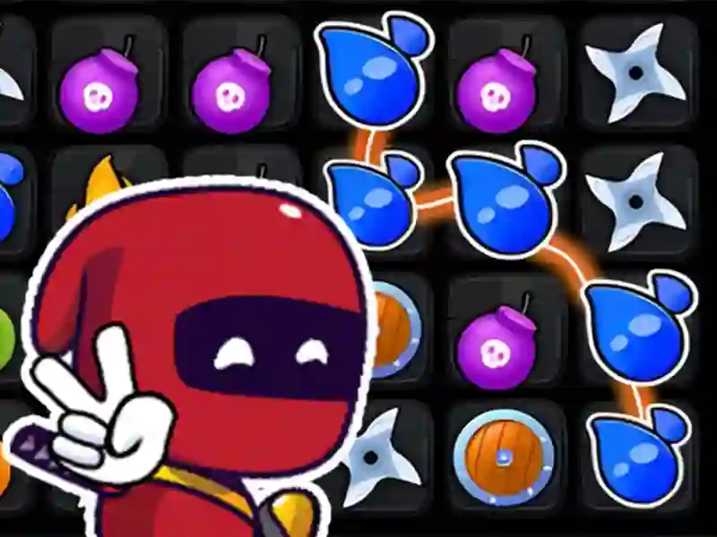 Spel Ninja Spell Match online