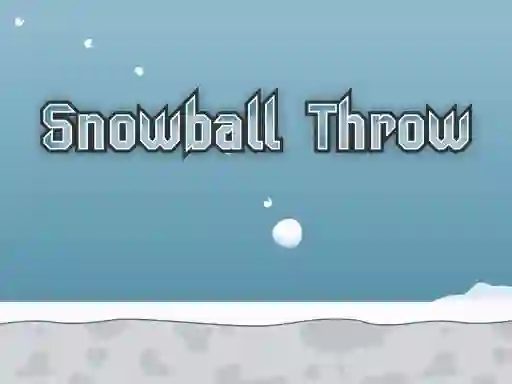 Spel Snowball Throw online